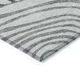 thumbnail image 5 of Addison Rugs Machine Washable Indoor/ Outdoor Chantille Contemporary Dimensions Rug Gray - 9' x 12', 5 of 5