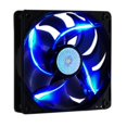 thumbnail image 1 of Ventilador de chasis PWM de 120 x 120 mm Ventilador silencioso Gale Volume Ventilador de chasis 12025 (luz azul), 1 of 5