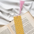 thumbnail image 6 of Kdxio Cute Bee Butterfly Yelllow Print Metal Tassel Bookmarks,Perfect Gift for Art Lovers and Bookworms Metal Bookmarks for Women, 6 of 8