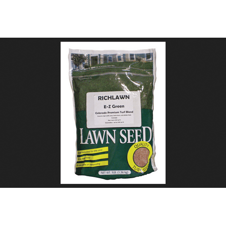 Richlawn E-Z Green Colorado Premium Turf Blend Sun & Shade Grass Seed 3 (Best Grass Seed For Colorado)