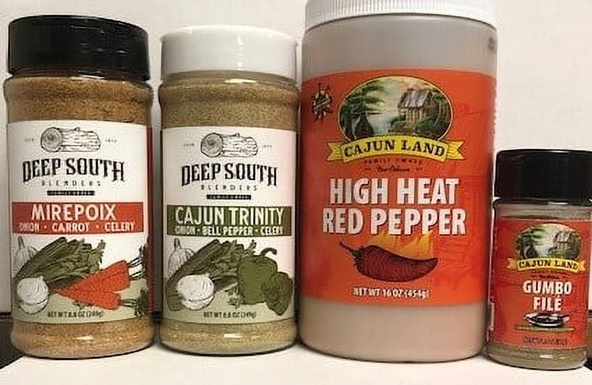 Deep South Cajun Trinity 8.8 Ounces Mixed Spices 
