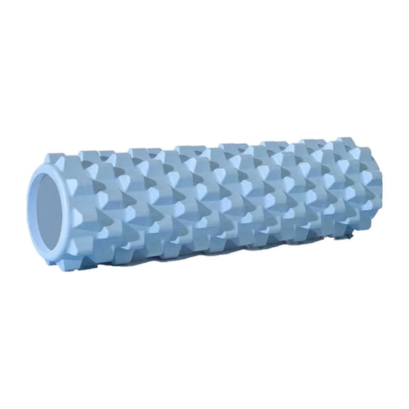 OADUKQ Foam Roller for Muscle Recovery, Solid Eva Massage Roller, Deep Tissue Myofascial Release, Blue, 17.7 X 5.1 X 5.1 in