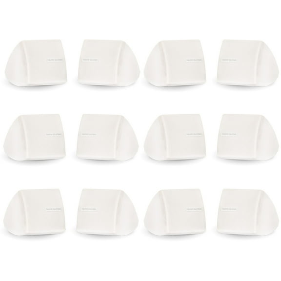 Theater Solutions TS30W Mountable Indoor Speakers White Bookshelf 6 Pair Pack