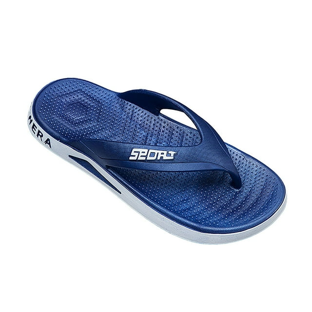 OJSFQUFP Simple Men's Flip Flops for Outdoor Wear Slip Casual And Fashionable Sandals for The Beach.