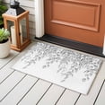 thumbnail image 4 of Eucalyptus Leaves Entryway Rug 2'x3'&nbsp; Non Slip Front Door Mats, Grey Summer Botanical Weeping Entrance Rugs Indoor Outdoor Carpet, Washable Floor Mats Small Area Rug for Bedroom Kitchen, 4 of 8