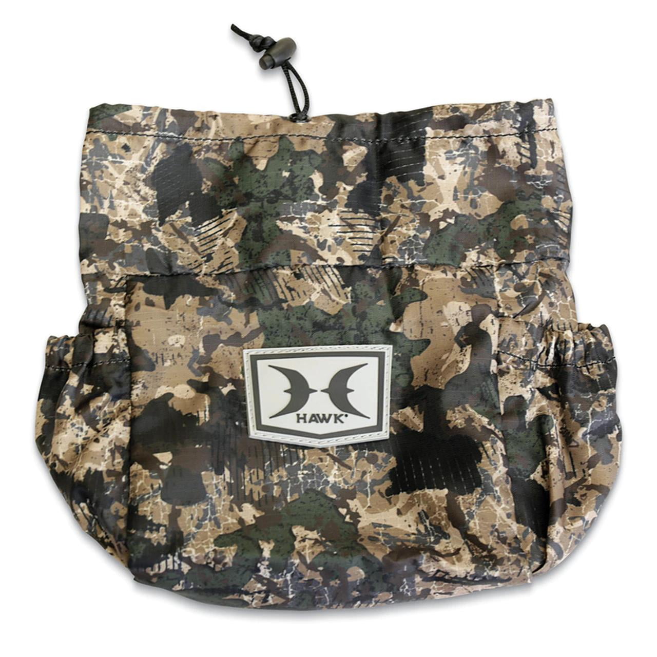 HAWK Helium Hammock Lightweight Packable Comfortable Camo Hunting Tree Saddle with Removable Padded Seat