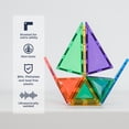 thumbnail image 3 of CONNETIX Magnetic Tiles, Rainbow Mini Pack, 24 Pieces, 3 of 6