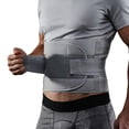 thumbnail image 2 of MMJ Back Brace Waist Support Belt with Dual Straps Breathable Mesh for Sports Gym Fitness, 2 of 9
