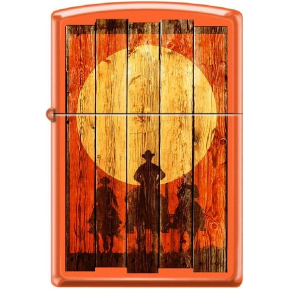 Zippo Lighter-Cowboy Hat and Rope Westerns Windproof Lighter (Cowboys #Z6020)
