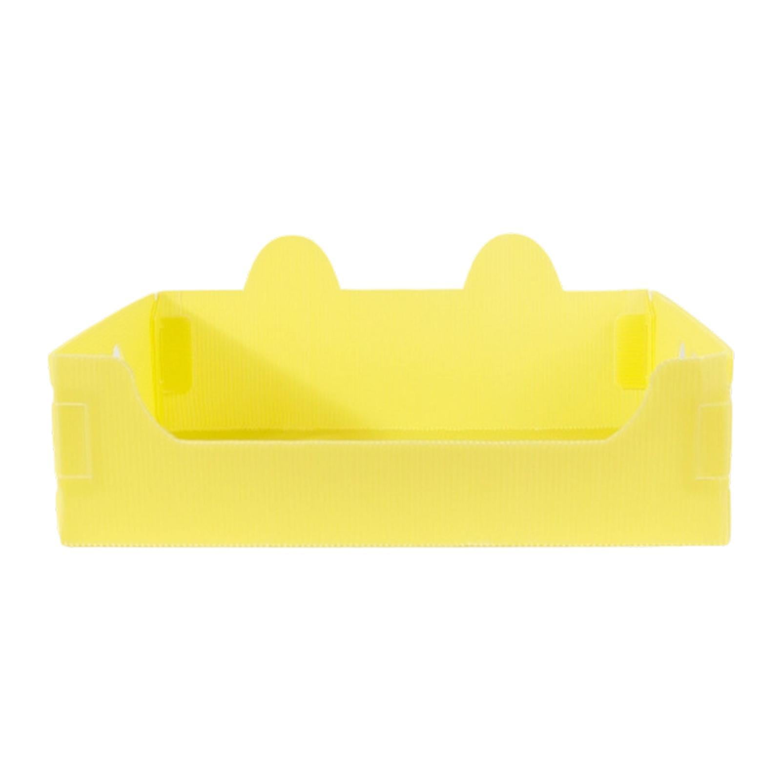 Cat Litter Box Tray Portable Litter Pan Foldable Waterproof Design for Indoor Cats and Small Pets Travel