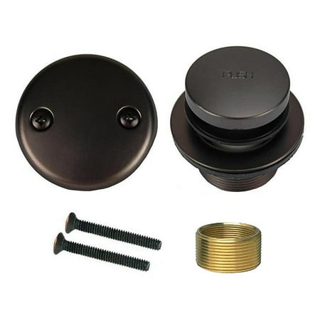 Oil Rubbed Bronze Toe Touch Bathtub Drain Bath Area Tub ...