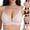 Beige, variant on Women's Solid Sling Seamless Summer Bras for Women Bra with Removable Pads Everyday Bras