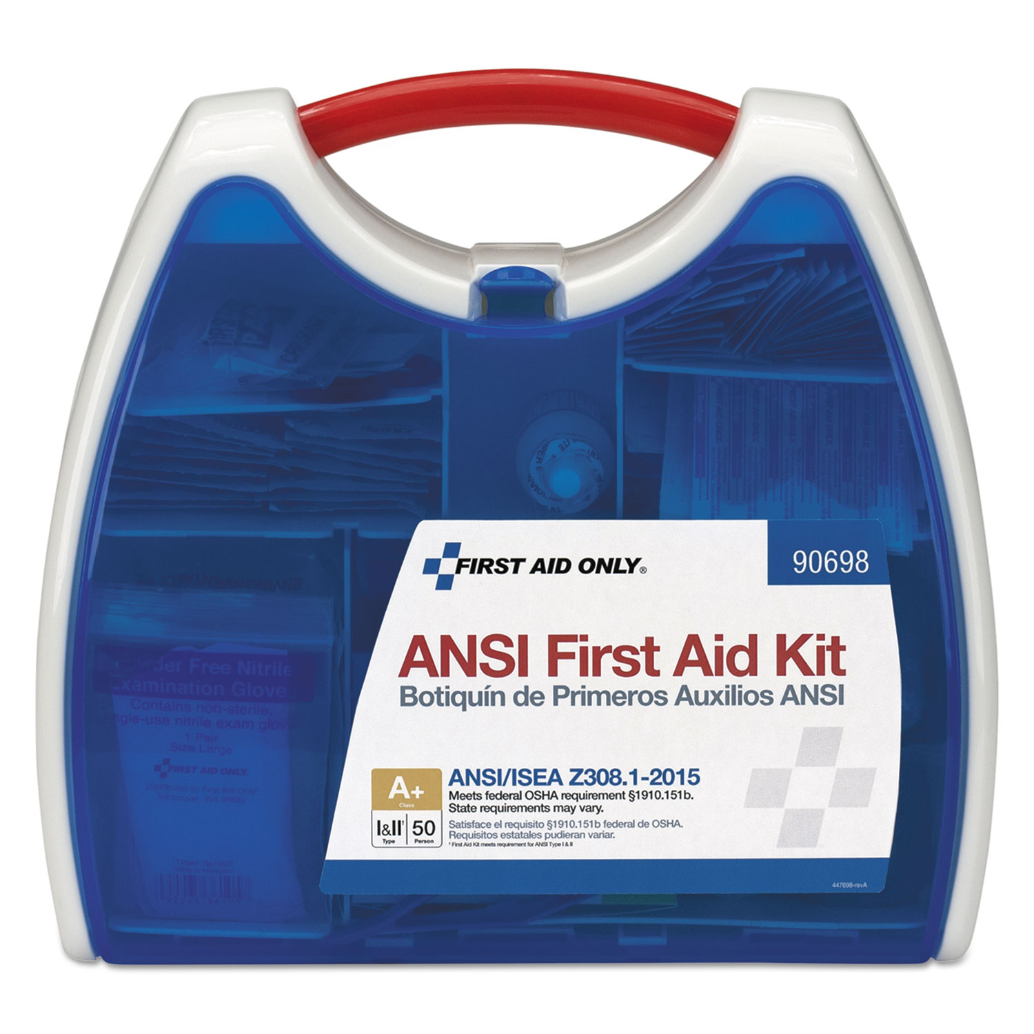 Physicianscare ReadyCare First Aid Kit for up to 50 People 355 Pieces/Kit 90698 - image 3 of 5
