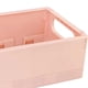 thumbnail image 3 of 2x Cestas de Almacenamiento de Plástico, Organizador de Suministros de Escritorio para El Hogar, Baño, Rosa , 2 piezas, 3 of 4