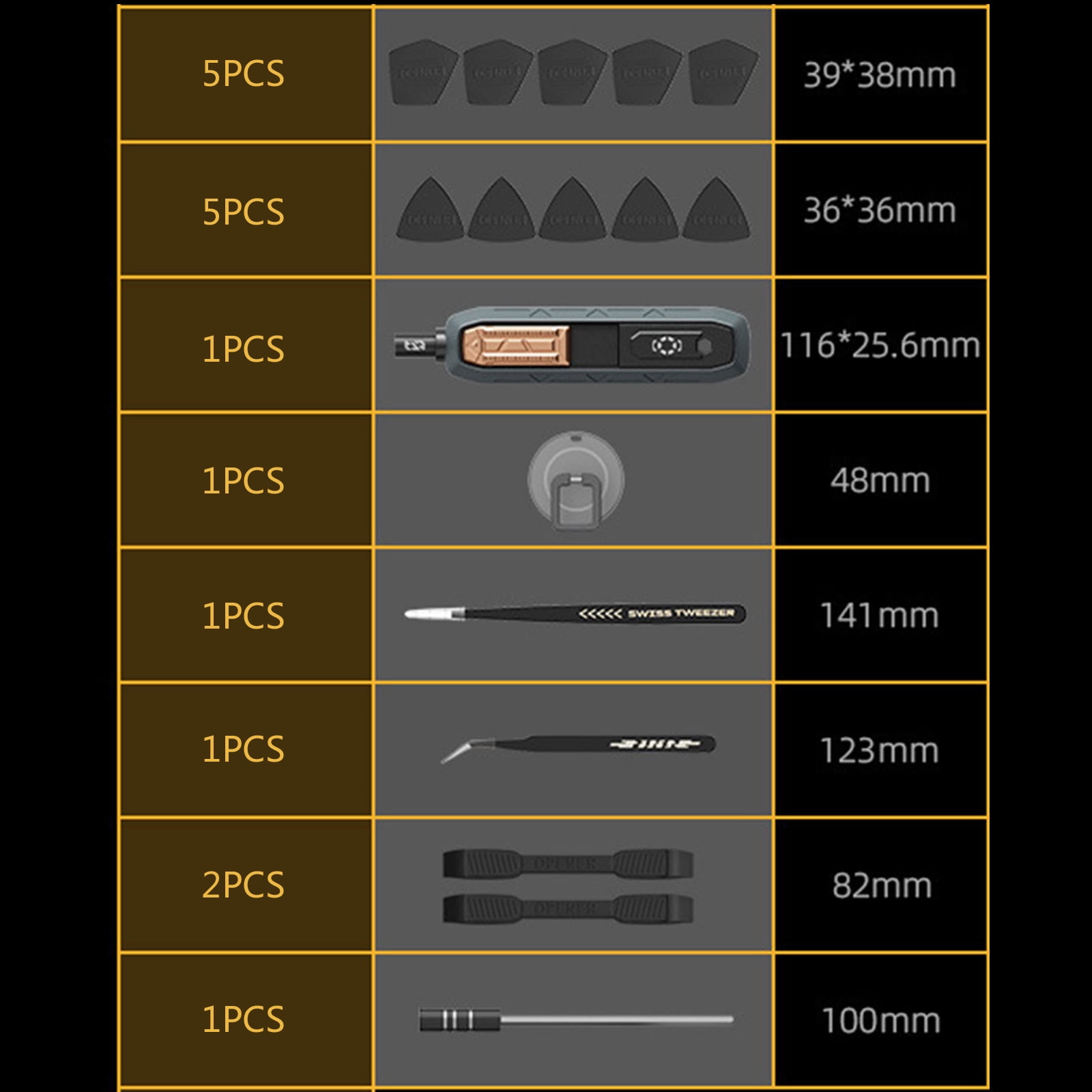 180 in 1 Precisely Screwdriver Set Professional Repair Tool Kits for Computer Laptop Game Console Accessories