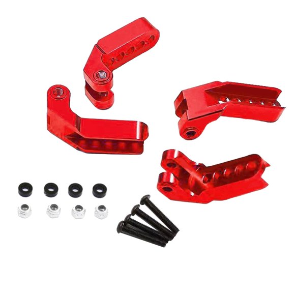 Soporte de amortiguador / trasero , Car Truck Car Crawler Vehículo Racing Car Repuestos Accesorios de rep rojo Sunnimix piezas de coche rc