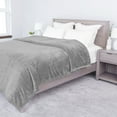 thumbnail image 5 of Sunbeam Light Marble Grey Ultralush Heated Blanket - Twin, 5 of 8
