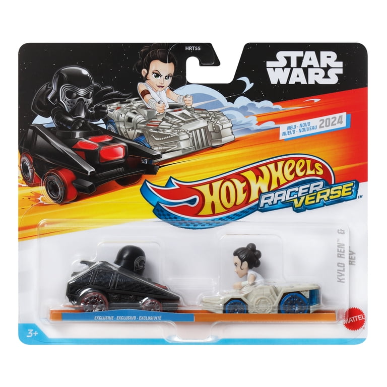 Hot Wheels RacerVerse Die-Cast Cars, Set of 2 Toy Vehicles with
