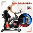 thumbnail image 5 of Costway Stationary Exercise Bike Silent Belt Drive Cycling Bike, 5 of 12