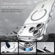 thumbnail image 4 of Funda BENTOBEN para iPhone 17 Pro de 6.3 pulgadas con purpurina transparente MagSafe, 4 of 8
