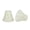 OFF WHITE, variant on Aspen Creative Corporation 6'' Fabric Bell Candelabra Shade (Set of 2)