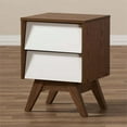thumbnail image 4 of Home Square 3 Piece Bedroom Set with 3 Drawer Chest Nightstand and Bench, 4 of 19