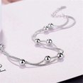thumbnail image 3 of Pulseras de plata de ley 925 para mujeres, adolescentes y niñas, pulsera con dije de corazón, joyería de moda, regalos., 3 of 4