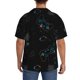 thumbnail image 3 of Balery Game Time Camisa Casual de Manga Corta con Botones para Hombre, Texturizada, Estilo Cubano, para Playa, Verano-Small, 3 of 5