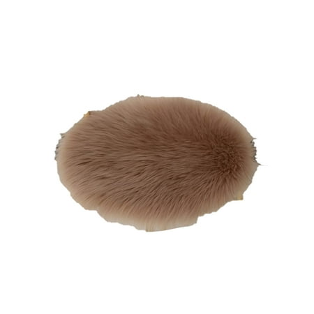 

Chair Cushion Round Diameter 30cm Thickening Seat Pad Anti-Slide Color Carpet Household Living Bedroom Bench Table Room White