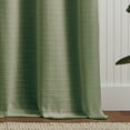 thumbnail image 4 of Martha Stewart Sutter Room Darkening Curtain Panel Pair, Olive, Grommet, Lined, Indoor, Adult, 2 Piece Set, 37" x 84", 4 of 6