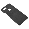 thumbnail image 2 of Funda de cuero con patrón de tela para teléfono, funda protectora anticaídas, compatible con Pixel 3 (negro), 2 of 8