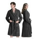 thumbnail image 1 of Bata de Baño Suave, Absorbente y de Secado Rápido, Unisex Real Textil (Gris Oxford, Unitalla), 1 of 6