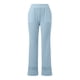 thumbnail image 4 of Pantalones de mujer de cintura alta y pierna ancha - Pantalones elásticos con cordón, bolsillos y pierna recta, 4 of 6
