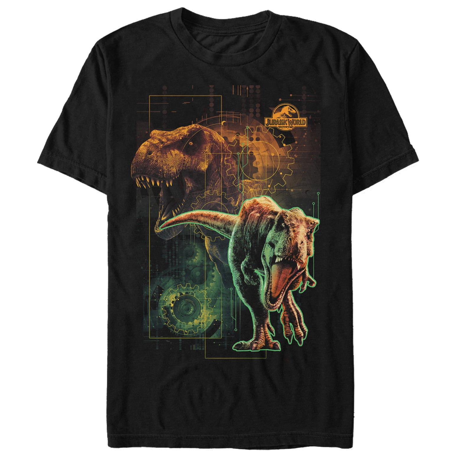 Jurassic World Fallen Kingdom Camo Print Dinosaurs Boys Graphic T Shirt
