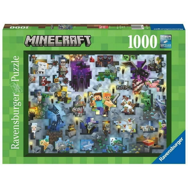 Rompecabezas Ravensburger Minecraft 1000 piezas