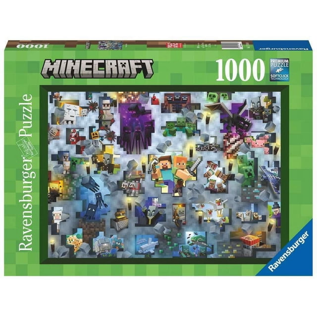 Rompecabezas Ravensburger Minecraft 1000 piezas