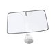 thumbnail image 2 of Protector de parasol plegable para parabrisas que mantiene la cubierta de su vehículo para SUV sedanes. Plata titanio L, 2 of 9