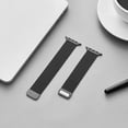 thumbnail image 6 of BXUXOHS (1Pack/2Pack) Milanese Loop Band Compatible with Apple Watch Bands 38mm 40mm 41mm 42mm 44mm 45mm 49mm Adjustable Stainless Steel Metal Mesh Strap for iWatch Series Ultra SE 8 7 6 5 4 3 2 1, 6 of 12