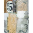 thumbnail image 3 of Fuchs, Jodi 15x18 Black Modern Framed Museum Art Print Titled - Downtown Numbers I, 3 of 5