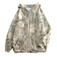 thumbnail image 5 of Womens Camo Zip Up Hoodies Fall Trendy Maple Leaf Graphic Long Sleeve Jackets with Pockets Lightweight Casual Loose Fit Coat, 5 of 6