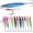12pcs 12g 5cm, variant on Jigging Lure Lead Fish Metal Jig Fishing Lure Paillette Knife Artificial Hard Bait Laser Body