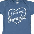 thumbnail image 4 of Inktastic I Love My Grandpa in White Chalk Heart Boys or Girls Baby Bodysuit, 4 of 5
