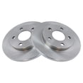 thumbnail image 3 of TRQ Rear Brake Rotors Set Solid Fits Select 2005-2009 Buick LaCrosse 2011-2013 Chevrolet Impala 2014-2016 Impala Limited 2004-2008 Pontiac Grand Prix, 3 of 5