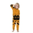 thumbnail image 2 of WXLWZYWL Family Halloween Pajamas Matching Sets Halloween Costumes 2024 Family Halloween Pumpkin Spider Ghost Printed Pajamas Funny Zipper Hooded Jumpsuit Pjs Matching Onesie, 2 of 3