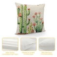 thumbnail image 4 of JEUXUS  Throw Pillow Covers Succulents Plants Cactus with Quote Life is Like A Cactus Prickly But Beautiful Cushion Pillow Case, 4 of 5