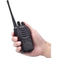 thumbnail image 4 of Radios de comunicación inalámbrica, BaoFeng Walkie Talkie 888s de largo alcance, recargable, a prueba de lluvia, recargable, altavoz con micrófono, intercomunicador remoto para constructores, guardias, 4 of 5