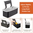 thumbnail image 4 of 50-Pack Grease Cup Liners for Blackstone - Heavy-Duty Aluminum Foil Drip Pan for Blackstone 17 22 28 36 Inch Griddles Accessories, Disposable 5017 Grease Catcher - Save Time & No Grease Mess, 4 of 5