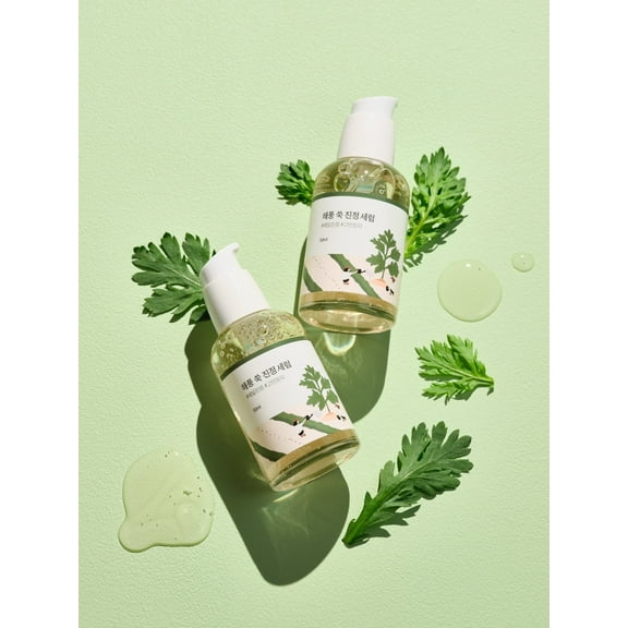 ROUND LAB - Mugwort Calming Serum Special Set ( Serum 50ml   Cream 20ml )