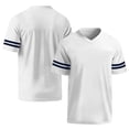 thumbnail image 5 of HAJWOH Jersey Shirts for Women Plain Blank Football Tops Athletic T-Shirts Practice Sports Uniforms Outfits White XXL, 5 of 5
