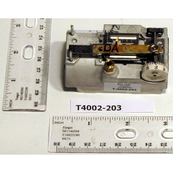 Johnson Controls T-4002-203 - Da Pneumatic Vertical Mount Thermostat Less Cover